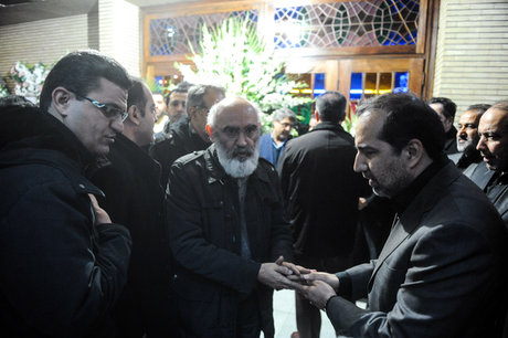 مجلس ترحیم برادر معاون مطبوعاتی برگزار شد